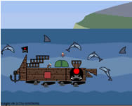 A pirate ship creator hajós HTML5 játék